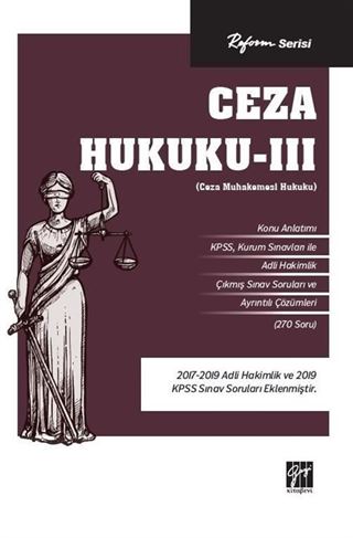 Ceza Hukuku -III (Ceza Muhakemesi Hukuku)