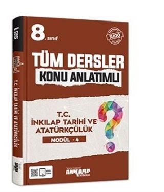 8.Sınıf Tüm Dersler Konu Anlatımlı T.C. İnkilap Tarihi Ve Atatürkçülük Modül-4
