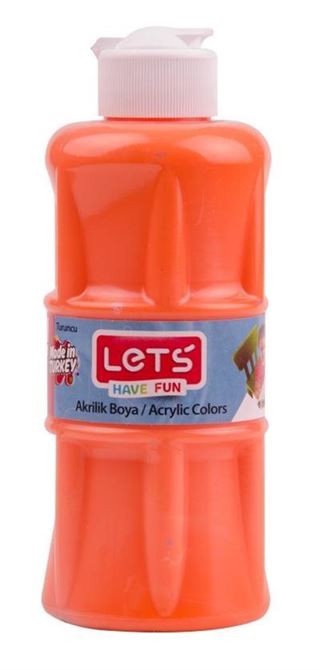 Lets Akrilik Boya 250 Ml Turuncu (L5703)
