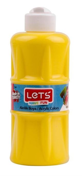 Lets Akrilik Boya 250 Ml Sarı (L5702)
