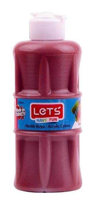Lets Akrilik Boya 250 Ml Kahve (L5708)