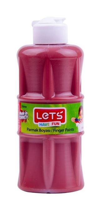 Lets Parmak Boyası 250 ml Kahve (L5608)