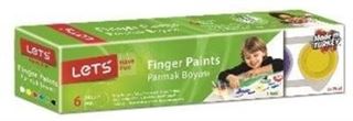 Lets Parmak Boyası 25mg 6 Renk (L5500)