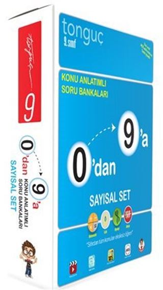 9. Sınıf 0'dan 9'a Konu Anlatımlı Soru Bankaları Sayısal Set