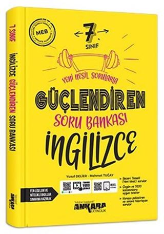 7. Sınıf Güçlendiren İngilizce Soru Bankası
