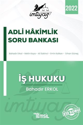 İmtiyaz Adli Hakimlik Çalışma Kitabı İş Hukuku