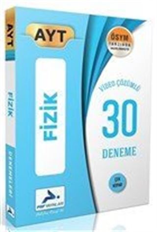 AYT Fizik Video Çözümlü 30 Deneme