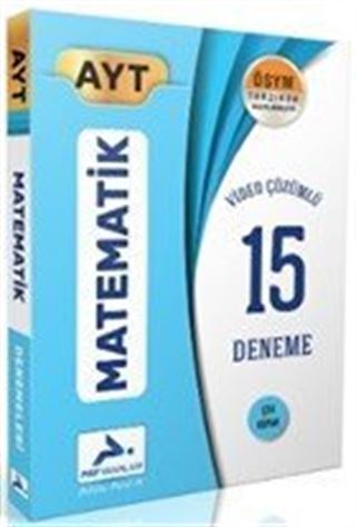 AYT Matematik Video Çözümlü 15 Deneme