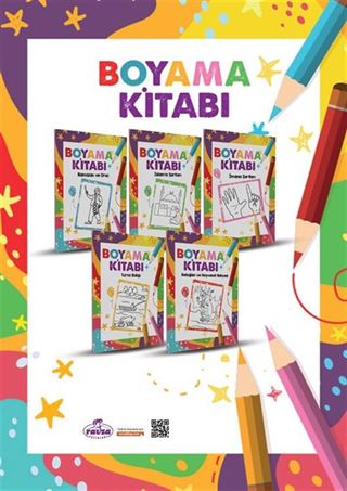 Boyama Kitabı (5'li Set)
