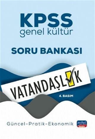 2021 KPSS Genel Kültür Vatandaşlık Soru Bankası