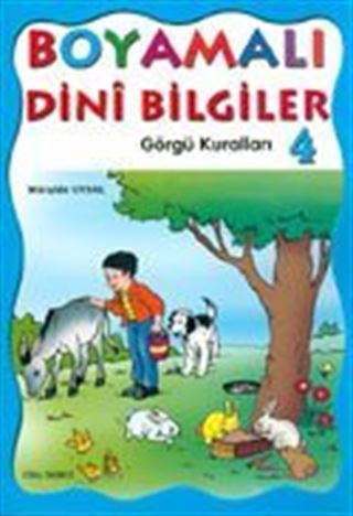 Boyamalı Dini Bilgiler 4/ Ahlak ve Görgü Kuralları (Büyük Boy)
