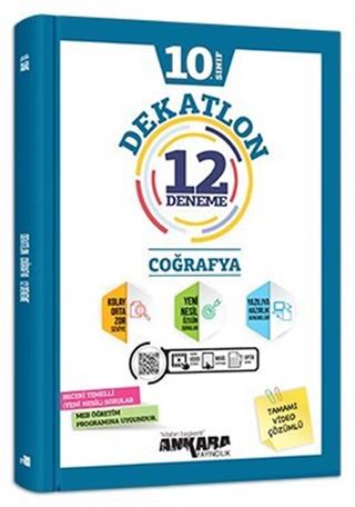 10. Sınıf Coğrafya 12 Deneme