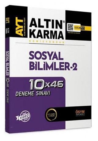 AYT Sosyal Bilimler 2 10x46 Deneme Sınavı