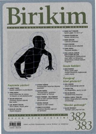 Birikim Aylık Sosyalist Kültür Dergisi Sayı:382-383 Şubat-Mart 2021