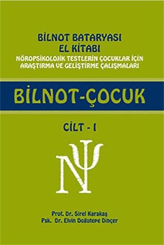 Bilnot Bataryası El Kitabı: BİLNOT-ÇOCUK