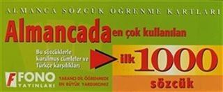 Almancada İlk 1000 Sözcük Kartları