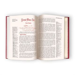 Sözler Yeni Tanzim Orta Boy (Lügatçe, Dipnot, İndex) (Kod: 7983)