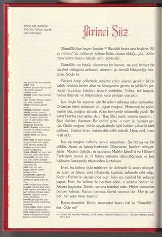 Sözler Yeni Tanzim Orta Boy (Lügatçe, Dipnot, İndex) (Kod: 7983)