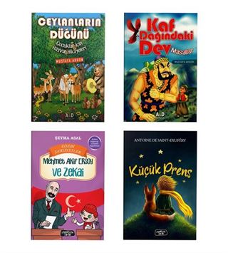Çocuklar İçin Hikaye Seti (4 Kitap)