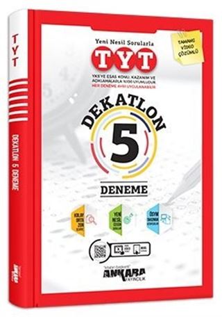 YKS TYT Dekatlon 5 Deneme