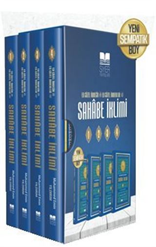 En Güzel Örneğin En Güzel Örnekleri Sahabe İklimi (4 Cilt) (Sempatik Boy)