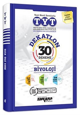 TYT Dekatlon Biyoloji 30 Deneme