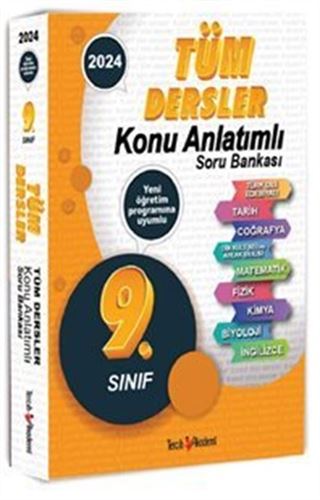 9. Sınıf Tüm Dersler Konu Anlatımlı Soru Bankası