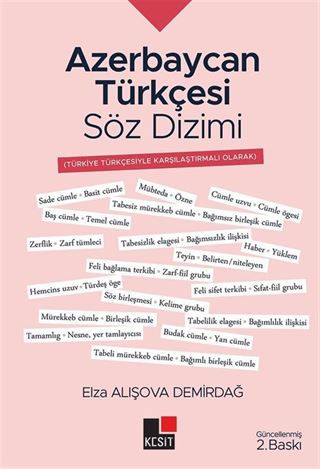 Azerbaycan Türkçesi Söz Dizimi