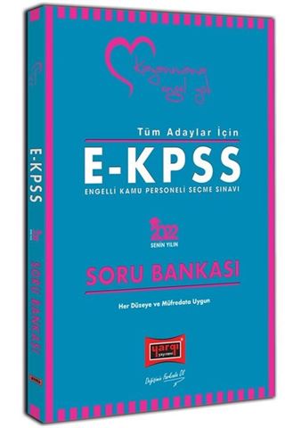 2022 Tüm Adaylar İçin E-KPSS Soru Bankası