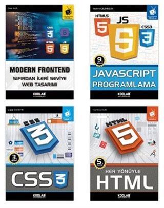 Modern Web Tasarım Seti (4 Kitap Takım)