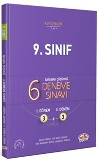 9. Sınıf 6 (3+3) Deneme Sınavı Tamamı Çözümlü