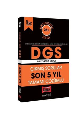 2022 DGS Ekonomik Seri Son 5 Yıl Tamamı Çözümlü Çıkmış Sorular