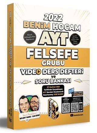2022 AYT Felsefe Grubu Video Ders Defteri ve Soru Bankası