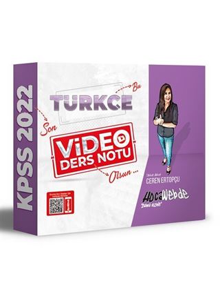 2022 KPSS Türkçe Video Ders Notu