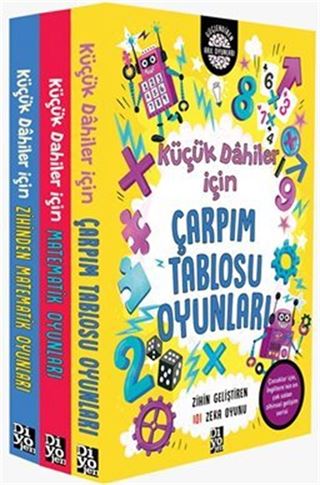 Küçük Dahiler Matematik Seti (3 Kitap)