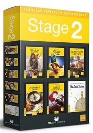 İngilizce Seviyeli Hikayeler Seti - Stage 2