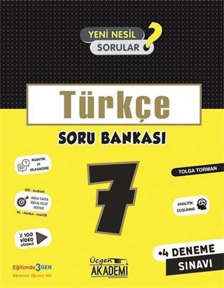7. Sınıf Türkçe Soru Bankası