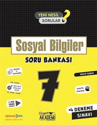 7. Sınıf Sosyal Bilgiler Soru Bankası