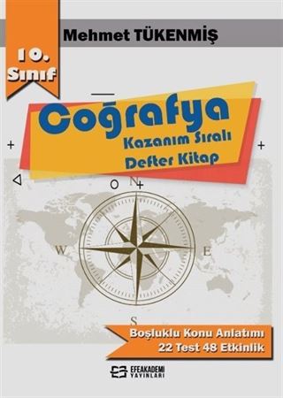 10. Sınıf Coğrafya Kazanım Sıralı Defter Kitap