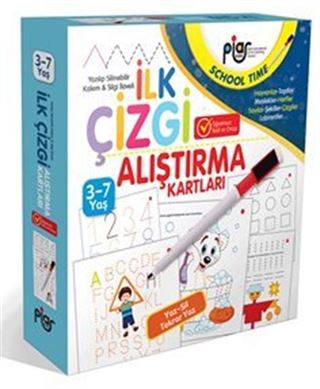 İlk Çizgi Alıştırma Kartları