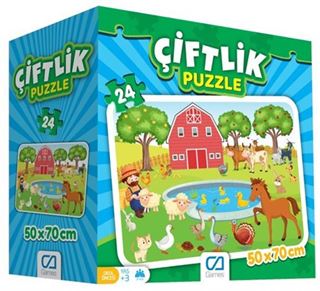 Ca Games Çiftlik Yer Puzzle (43115)