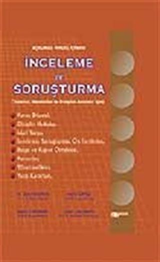 İnceleme ve Soruşturma