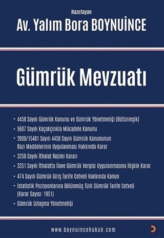 Gümrük Mevzuatı