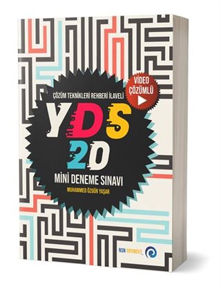 Çözüm Teknikleri Rehberi İlaveli YDS 20 Mini Deneme Sınavı
