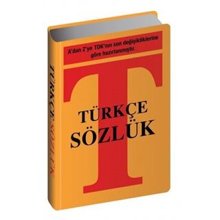 Türkçe Sözlük A'dan Z'ye TDK Uyumlu (Plastik Kapak, Çanta Boy)