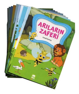1 ve 2. Sınıf Öykü Çınarı Dizisi (10 Kitap Set, Düz Yazılı, Dik Temel Harfler)