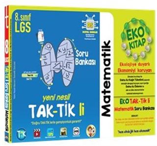 8. Sınıf Matematik Eko Taktikli Soru Bankası