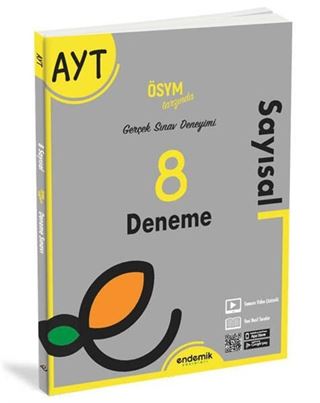 2022 AYT Sayısal 8'li Deneme Sınavı
