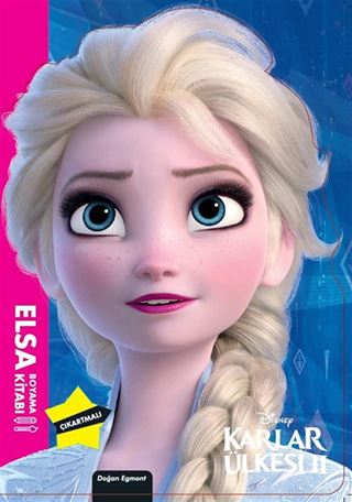 Disney Karlar Ülkesi 2 Elsa Maskeli Boyama Kitabı