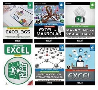 Süper Excel Eğitim Seti 2 (6 Kitap Takım)